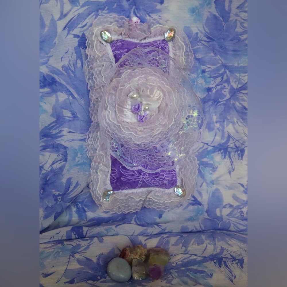 Hand Crafted Glory Of The Dawn Gypsy Bottles And Pillow Gift Set - Picture 15 of 15